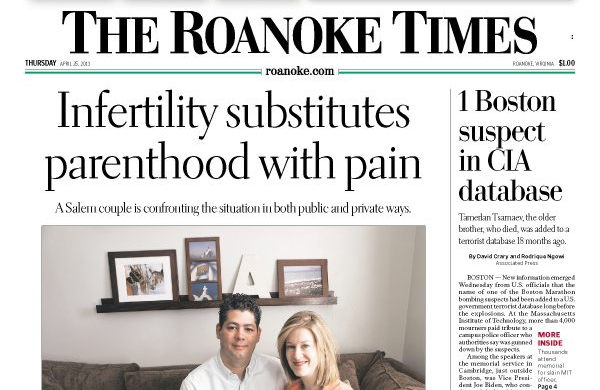 Front page news
